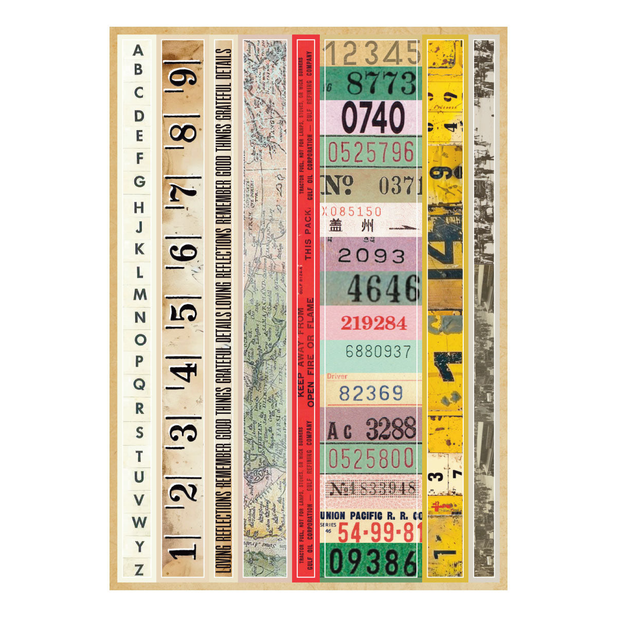 Keepsake Studio Book 10 Borders & Labels Stickers by Esther Glas