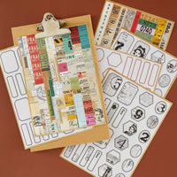 Keepsake Studio Book 10 Borders & Labels Stickers by Esther Glas