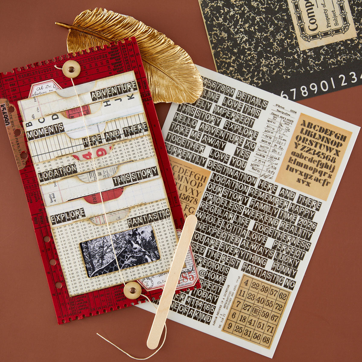 Keepsake Studio Noted Details Rub-ons by Esther Glas