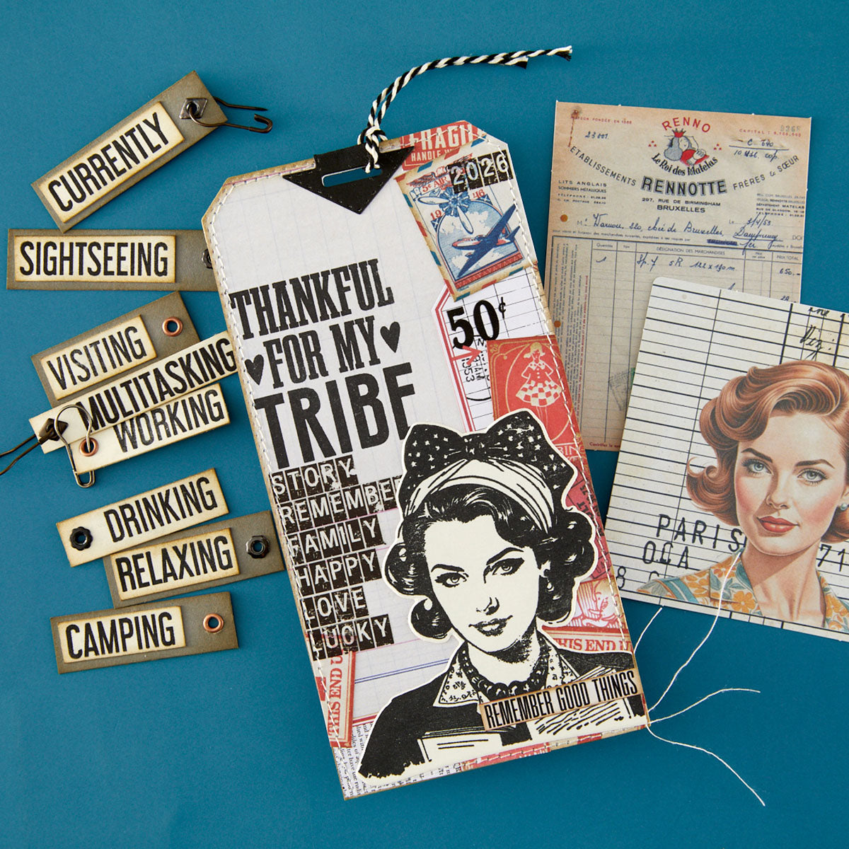 Keepsake Studio Family & Friends Stamp Set by Esther Glas