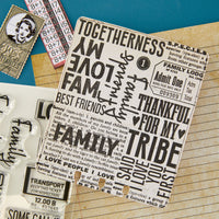 Keepsake Studio Family & Friends Stamp Set by Esther Glas