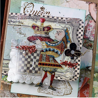 Stamperia-kaartencollectie - Alice in Wonderland 