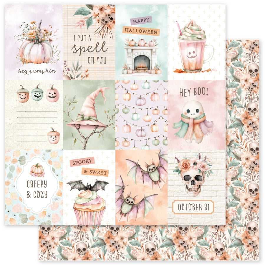 Paper Rose Studio Sweet & Spooky 12x12 Paper Collection
