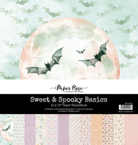 Paper Rose Studio Sweet & Spooky Basics 12x12 Paper Collection