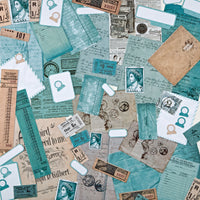 49 & Market Color Swatch Teal Ephemera Stackers