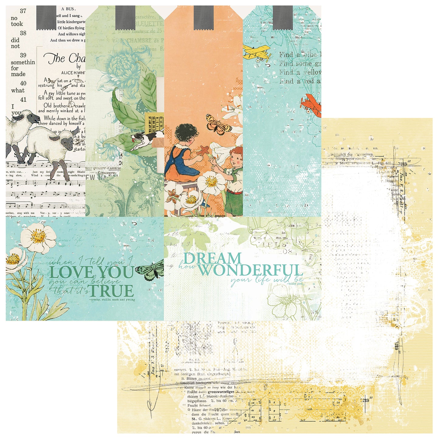 49 & Market Toddler Time 12x12 Collection Pack