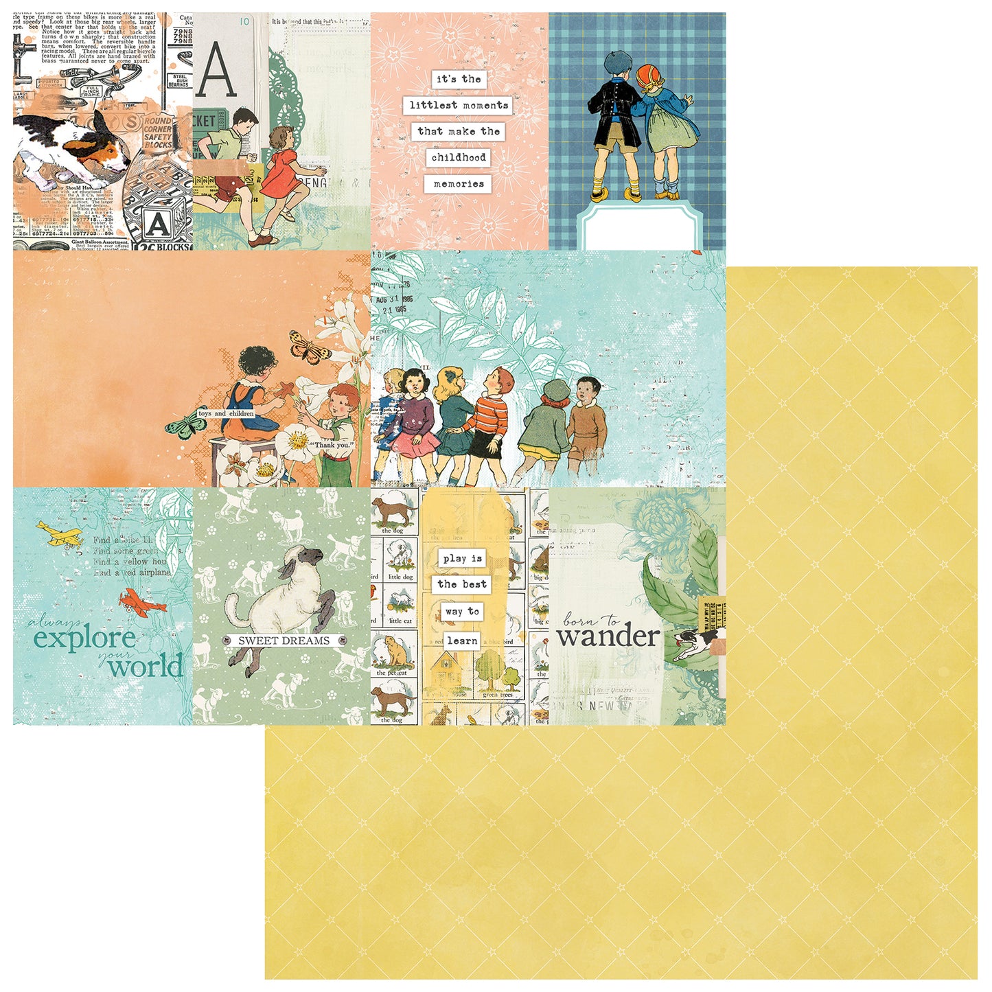 49 & Market Toddler Time 12x12 Collection Pack