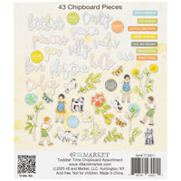 49 & Market Toddler Time Chipboard Assortment