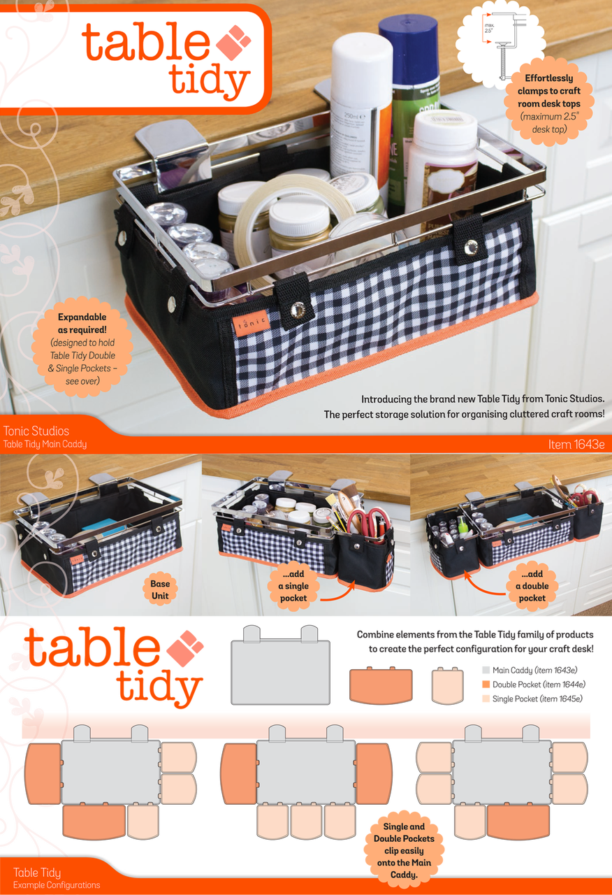 Tonic Studios Table Tidy Caddy principal 