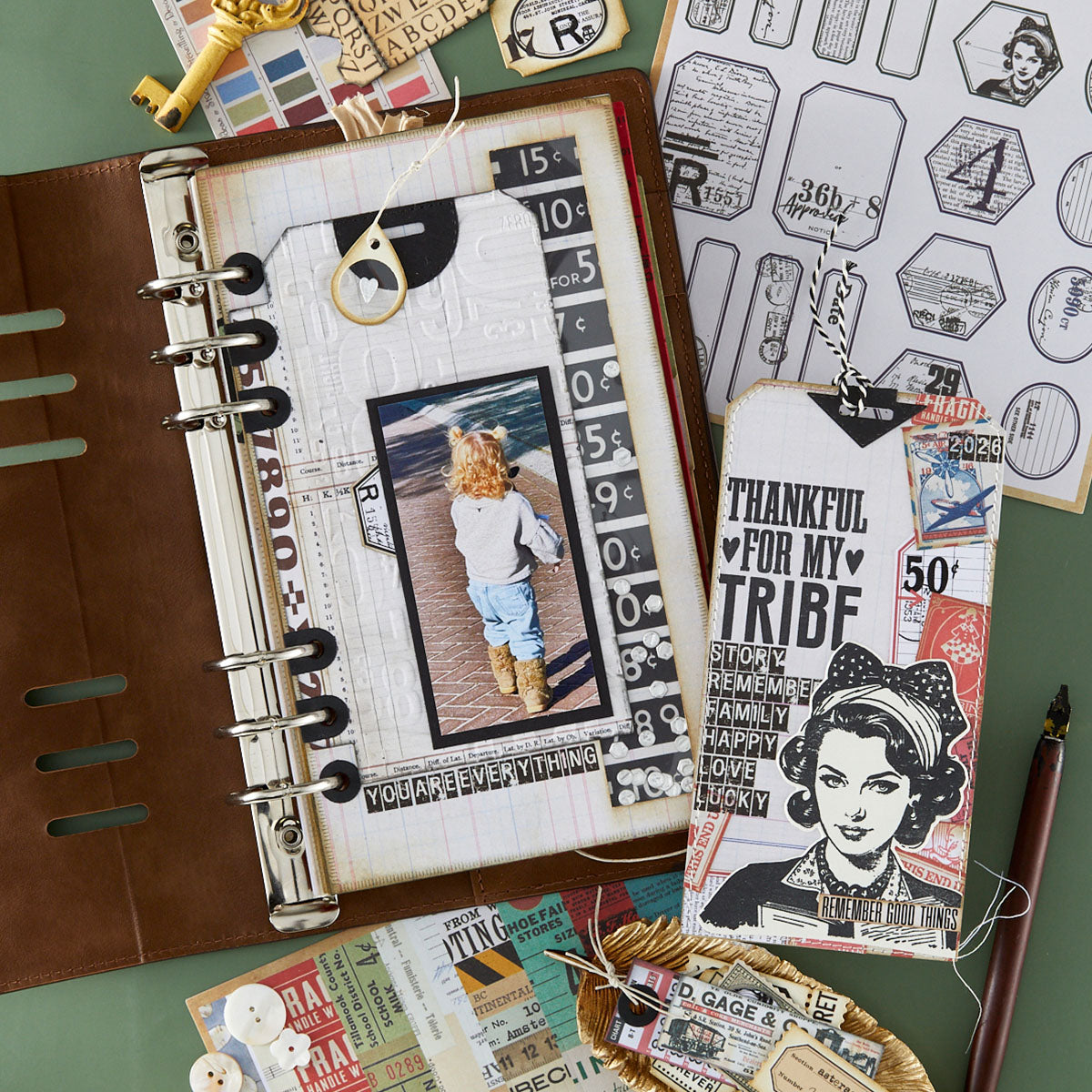 Keepsake Studio Noted Details Rub-ons by Esther Glas