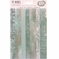 49 and Market Vintage Artistry Sky  Washi Strips