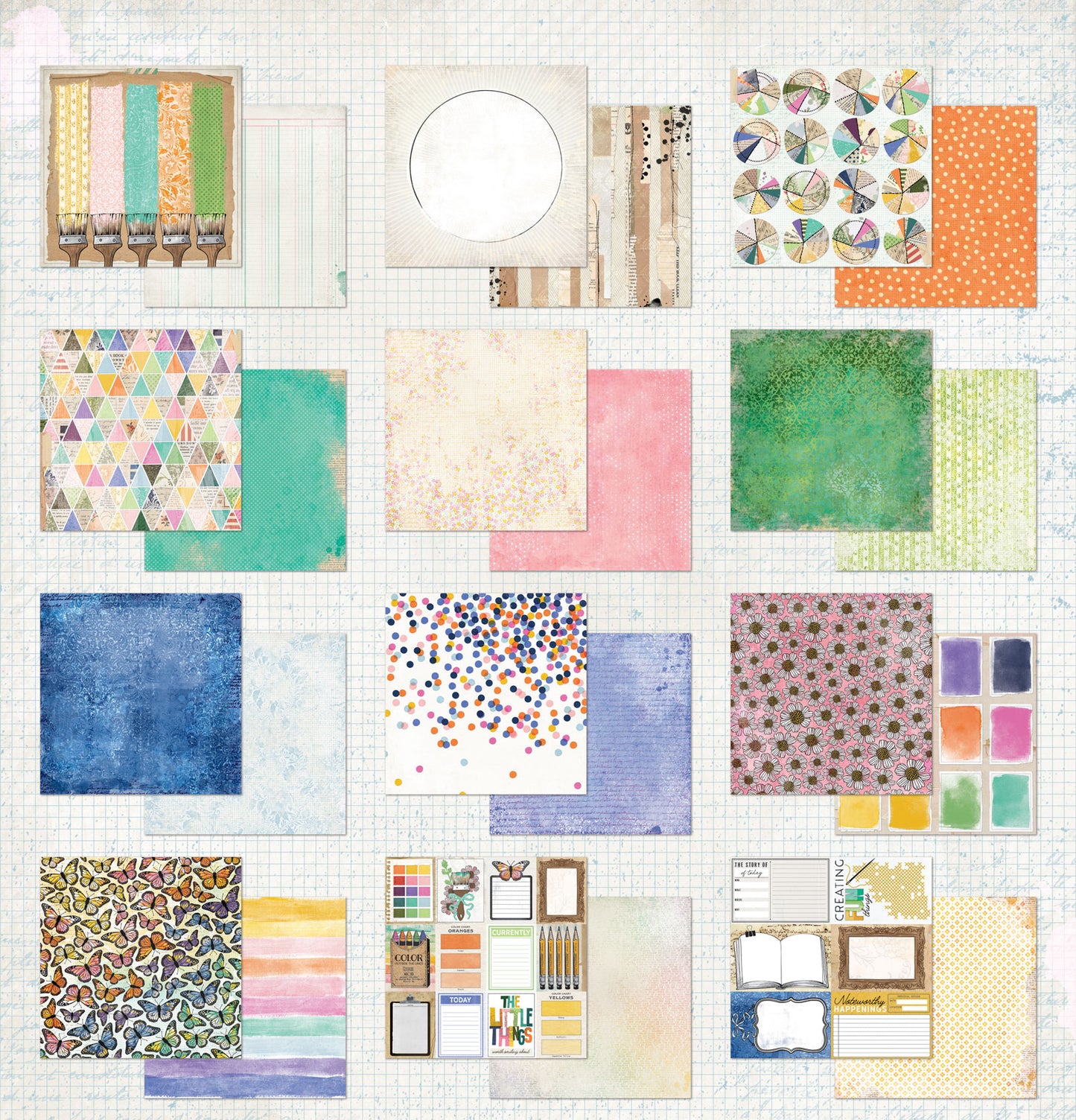 49 & Market Artful Moments 12x12 Patterns Collection Pack