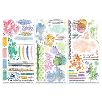 49 & Market Artful Moments Blendable 6 x 12 Rub-On Transfer Set