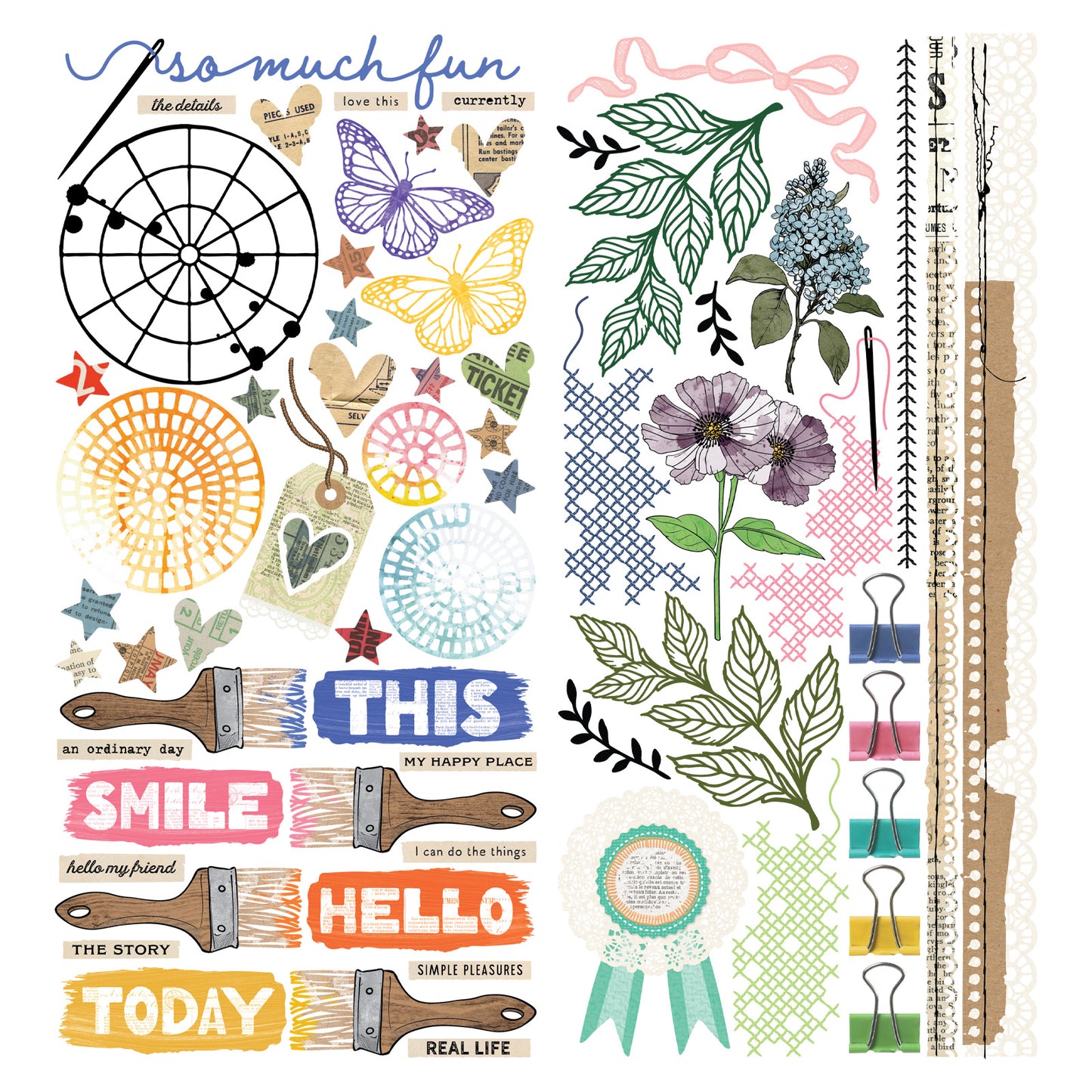 49 & Market Artful Moments Laser Cut Elements