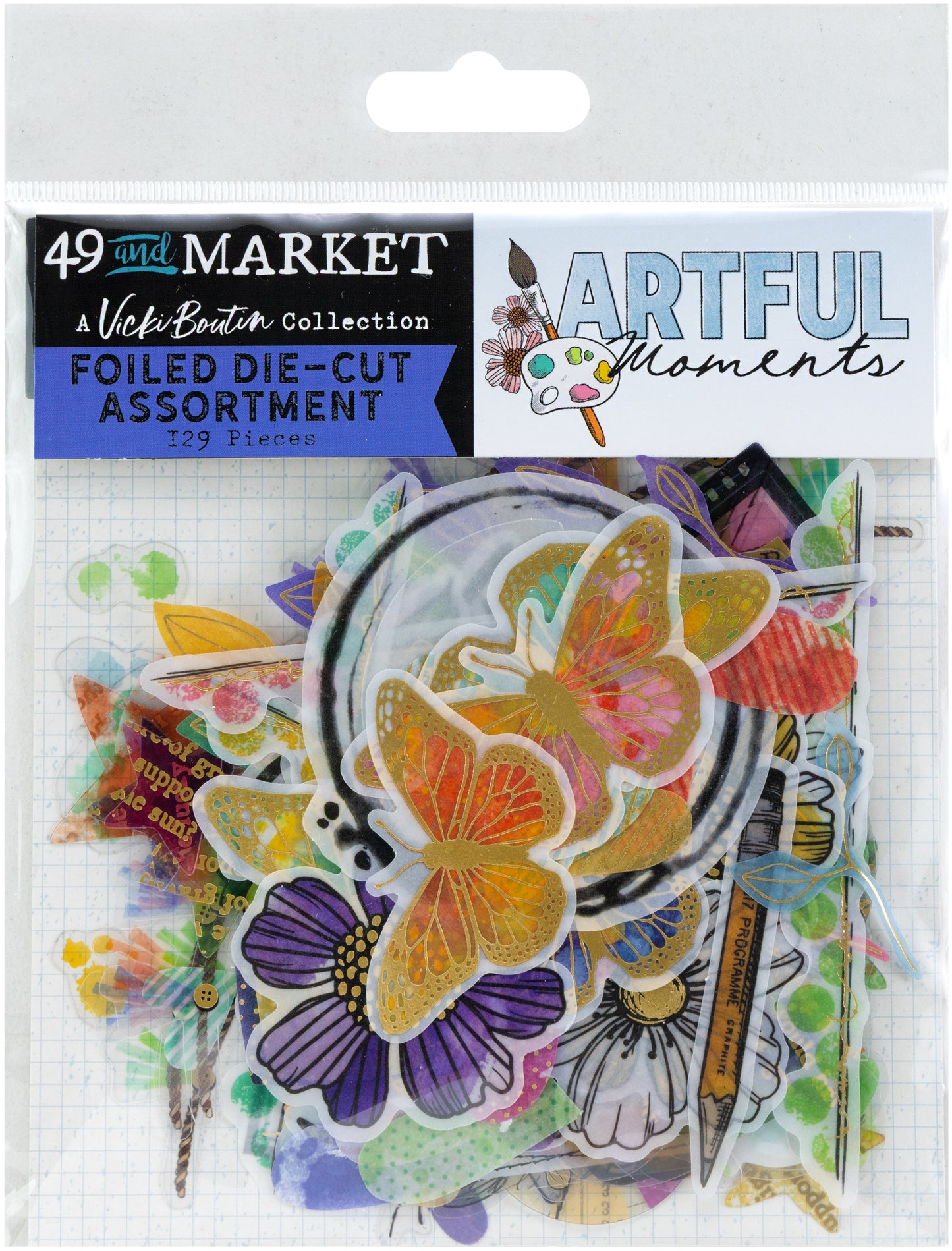 49 & Market Artful Moments Foiled Die-Cut Assortment