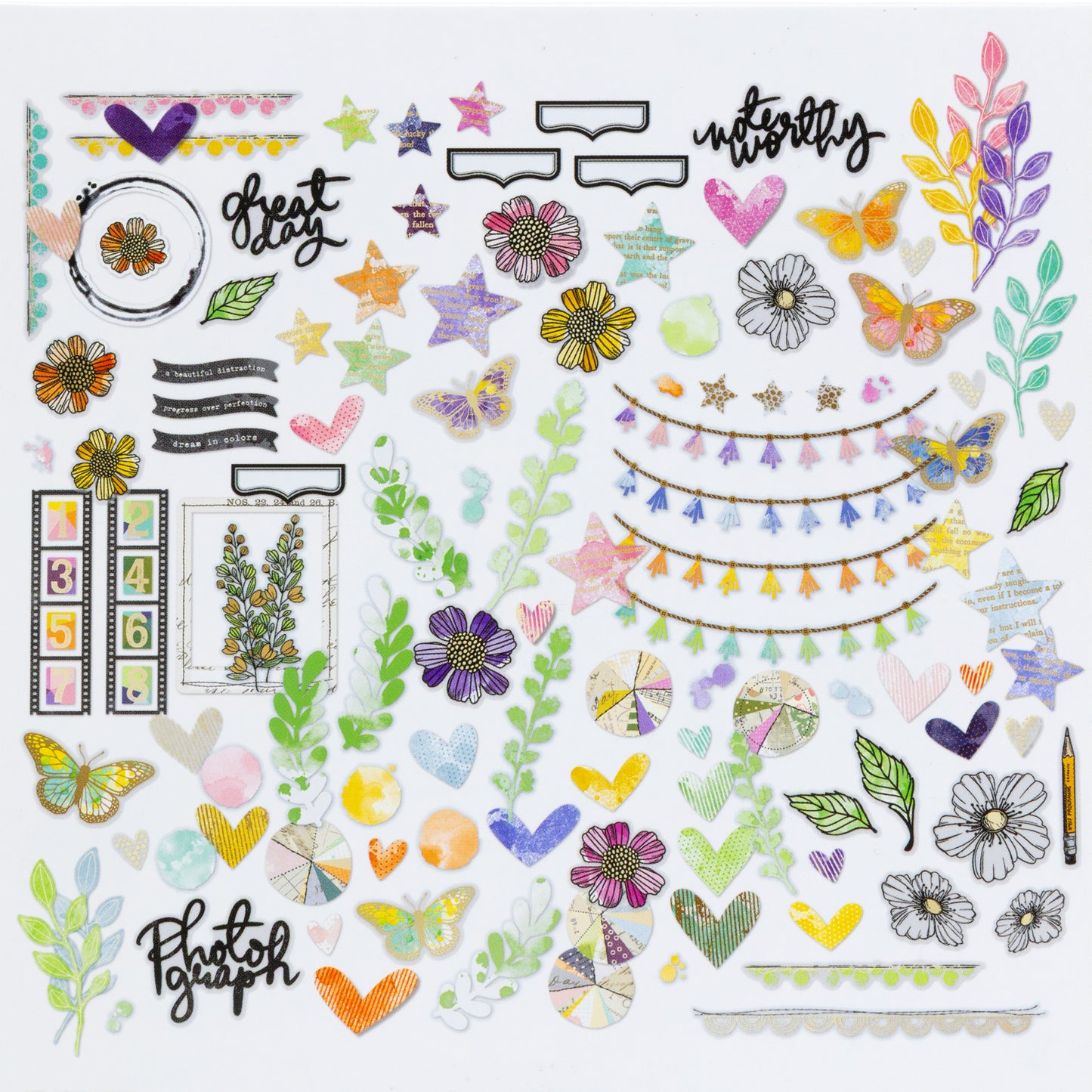 49 & Market Artful Moments Foiled Die-Cut Assortment