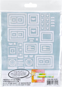 49 & Market Irresistible Die-cut Frames by Vicki Boutin