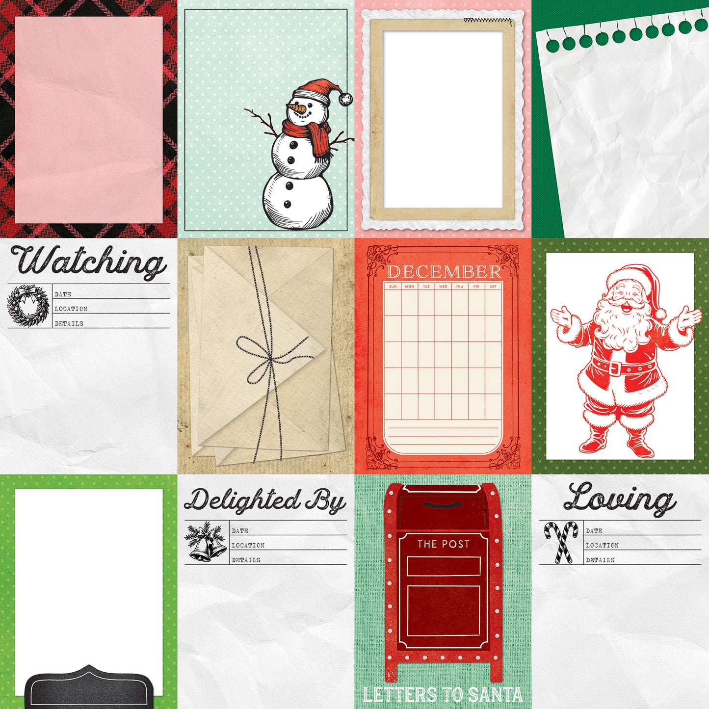 49 & Market Mistletoe and Memories 12x12 Starters Collection Pack