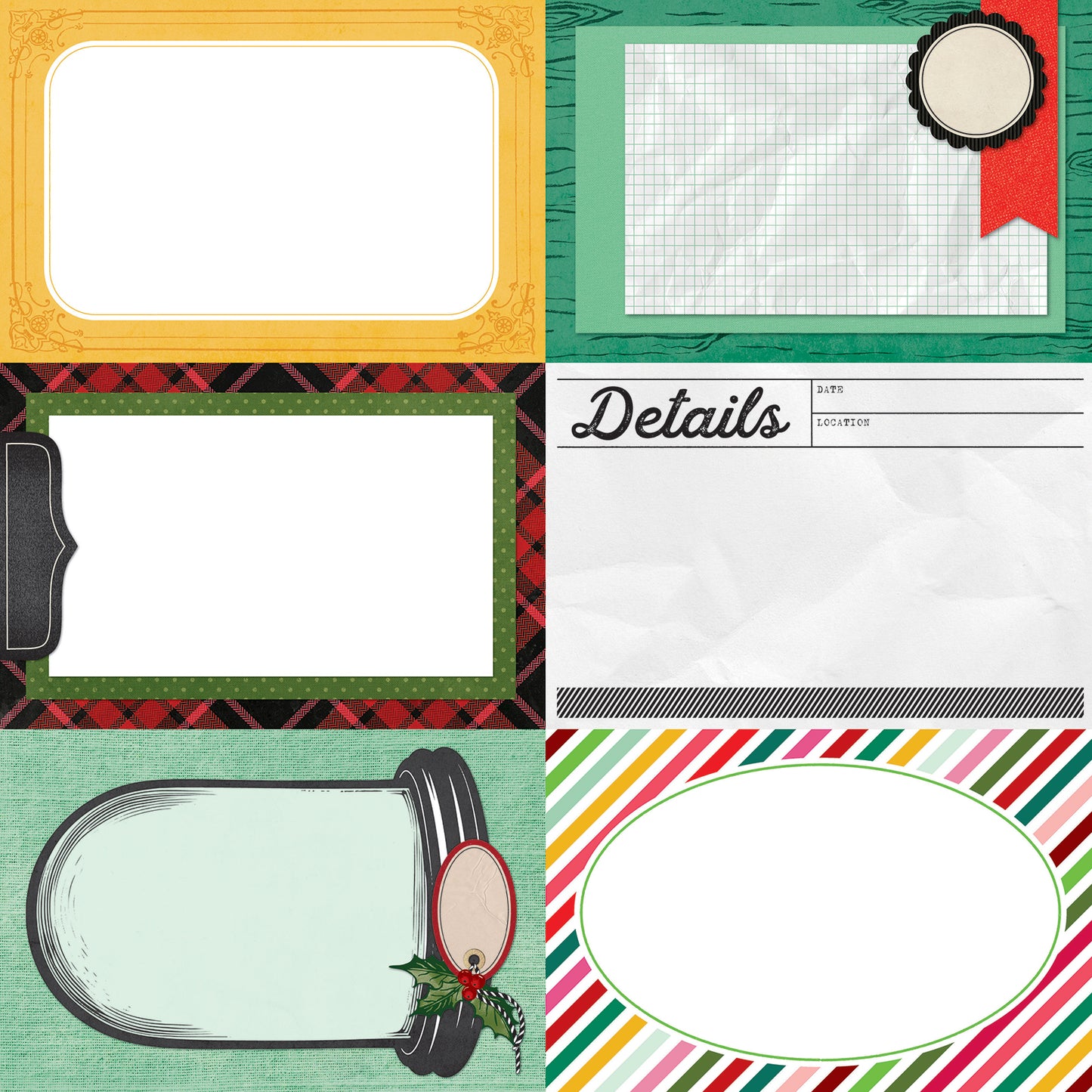 49 & Market Mistletoe and Memories 12x12 Starters Collection Pack
