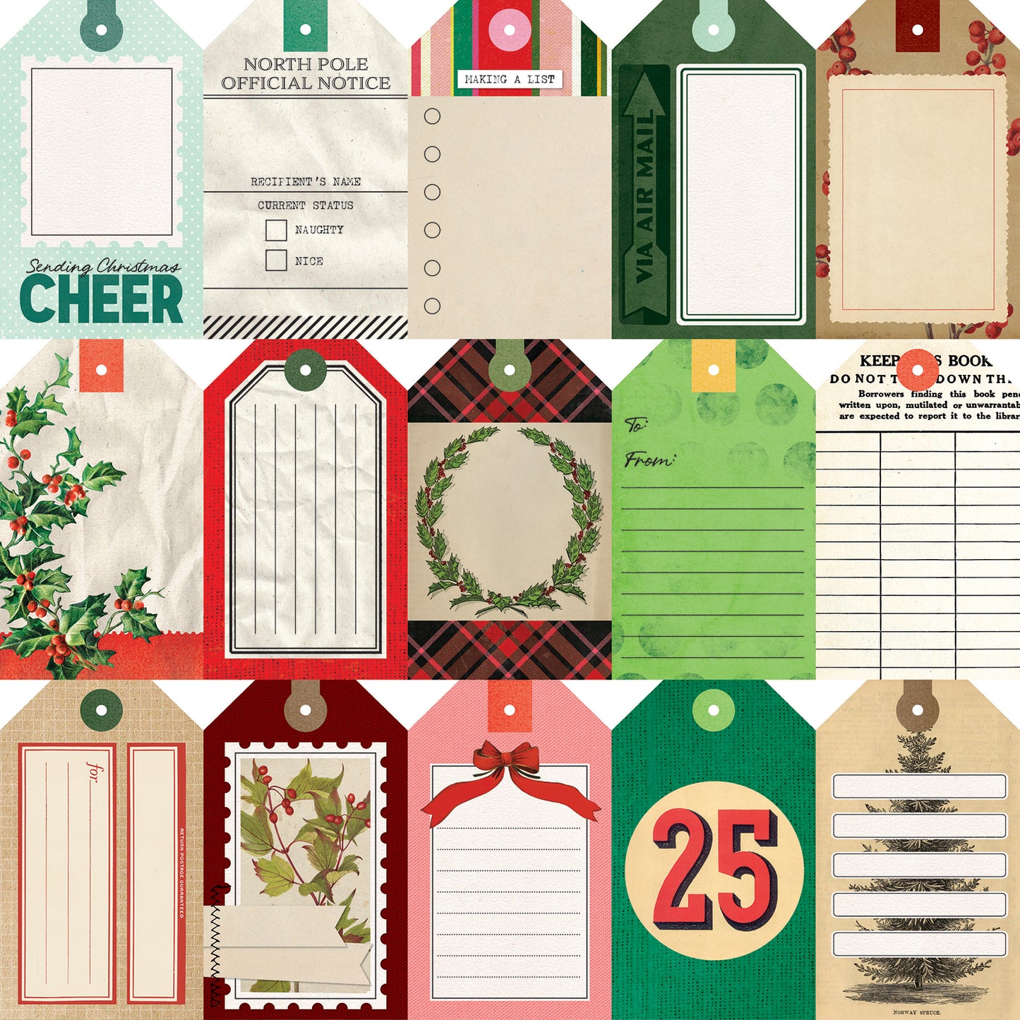 49 & Market Mistletoe and Memories 12x12 Starters Collection Pack