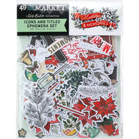49 & Market Mistletoe and Memories Icon Die Cuts