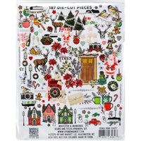 49 & Market Mistletoe and Memories Icon Die Cuts