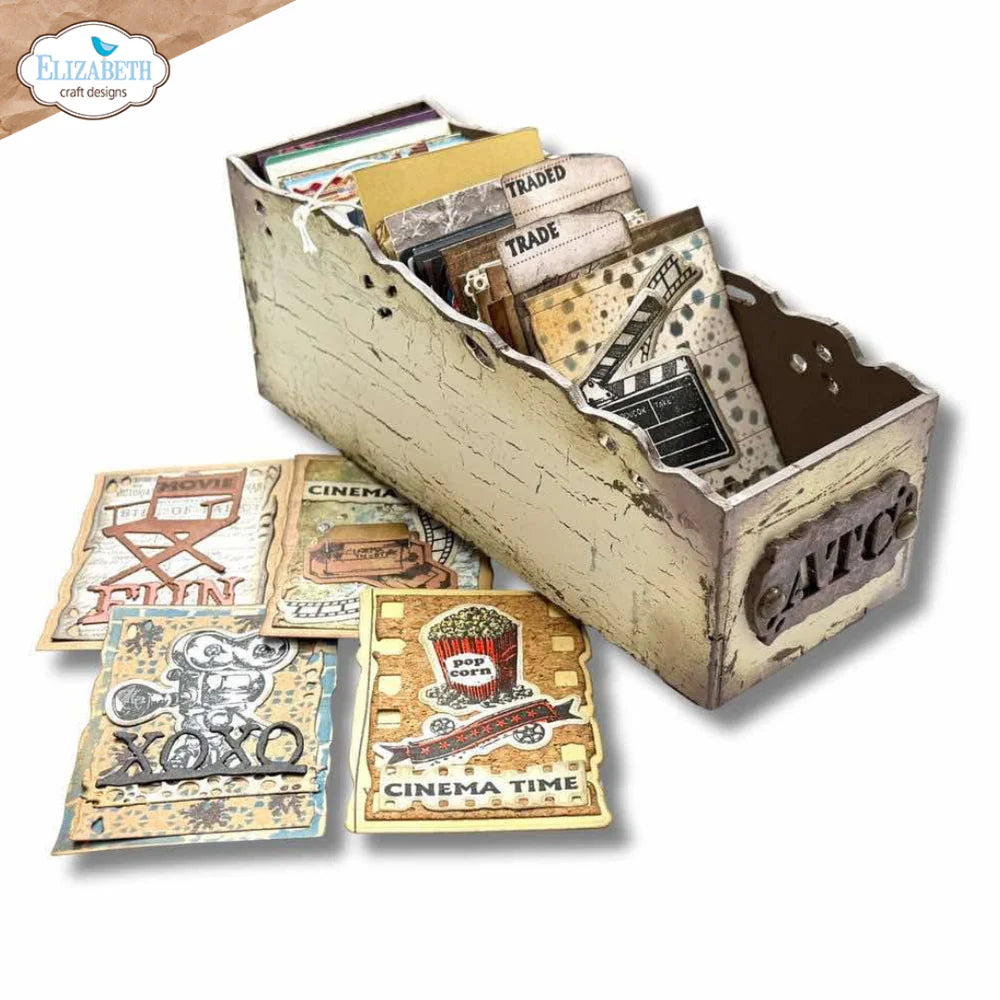 Elizabeth Craft Designs Wooden ATC Collection Box Kit