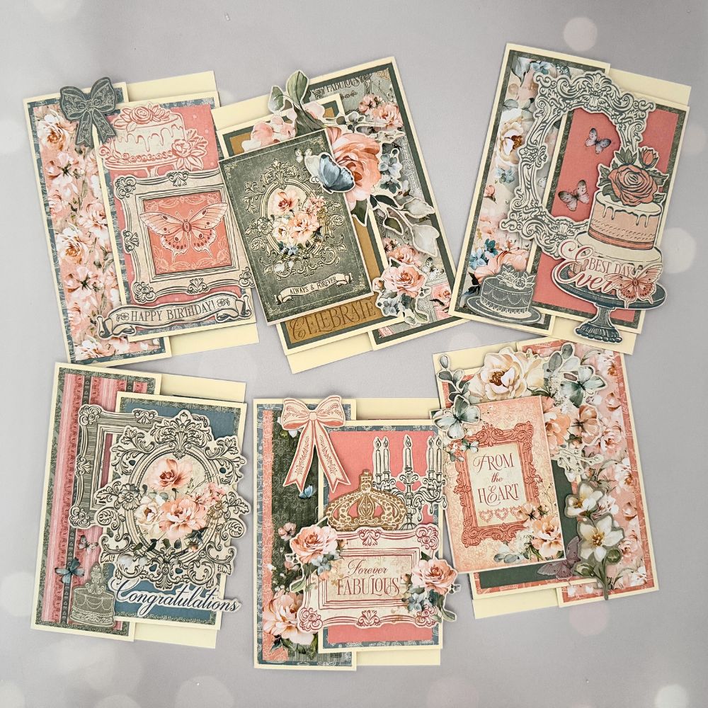 Graphic 45 Always and Forever - Gift Holder Card Set 2026 Kit 3