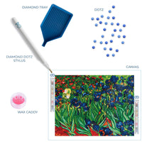 Diamond Dotz Irises (Van Gogh)