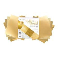Tonic Craft Perfect Gold Hearted 6 x 6 Mixed Card Pack