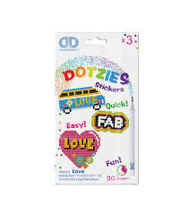 Diamond Dotz Dotzies Love Stickers