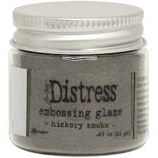 Ranger Tim Holtz Distress Embossing Glazuur Hickory Smoke
