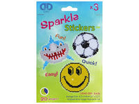 Diamond Dotz Sparkle-stickers Glimlach