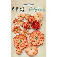 49 y Market Country florece flores de mandarina