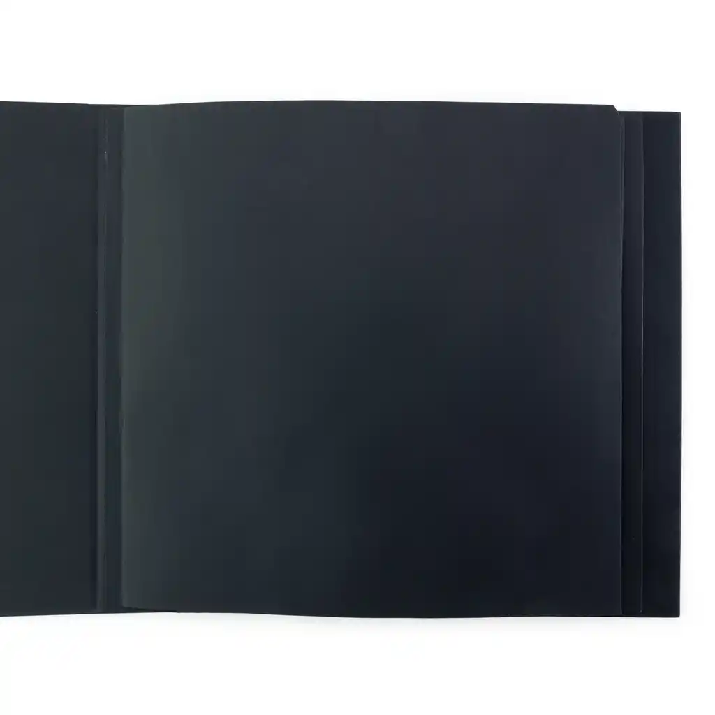 49 & Market Foundations Essential 12 x 12 Album - Black (w/pages)