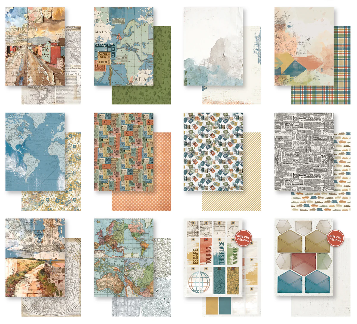Arden Creative Studio Been There 6” x 8” Paper Pack