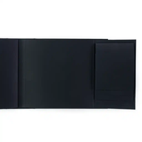 49 & Market Foundations Essential Square Album - Black (w/pages)