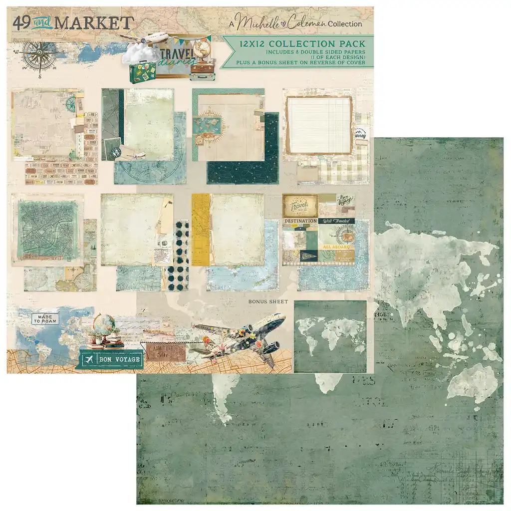 49 & Market Travel Diaries 12x12 Collection Pack