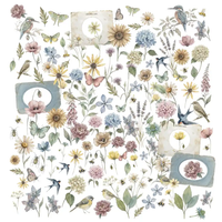 49 & Market The Quiet Observer Laser Cut Wildflowers