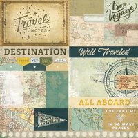 49 & Market Travel Diaries 12x12 Collection Pack