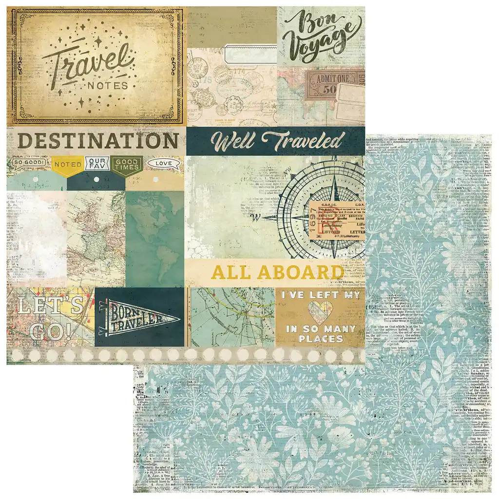 49 & Market Travel Diaries 12x12 Collection Pack
