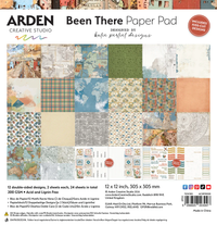 Arden Creative Studio Been There 12” x 12” Paper Pad