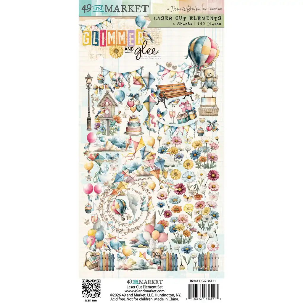 49 & Market Glimmer and Glee Collection Bundle w/Patch