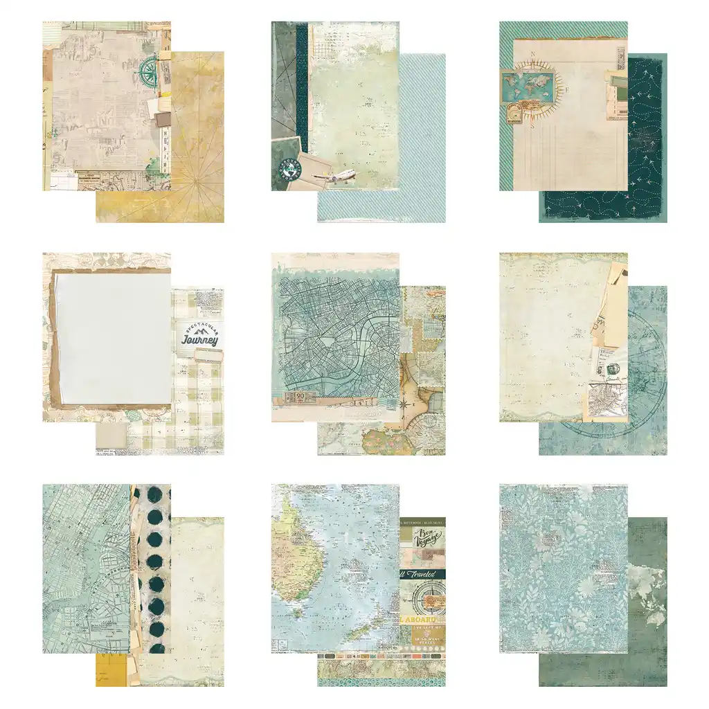 49 & Market Travel Diaries 6 x 8 Collection Pack