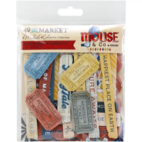 49 & Market Mouse & Co. Chipboard Set