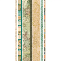 49 & Market Travel Diaries Washi Tape Sheet Set