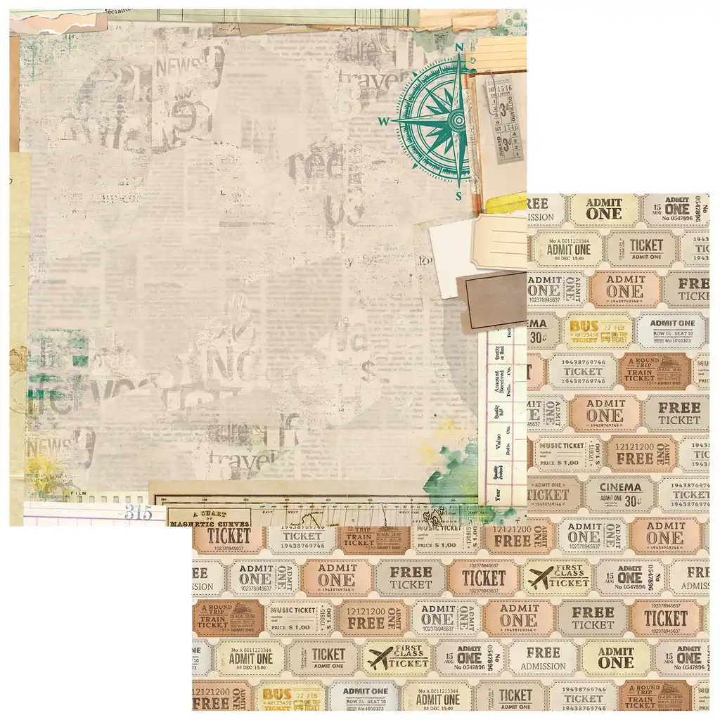 49 & Market Travel Diaries 12x12 Collection Pack