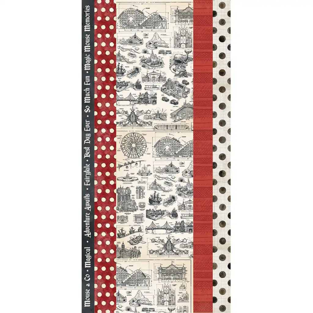 49 & Market Mouse & Co.Washi Sheets