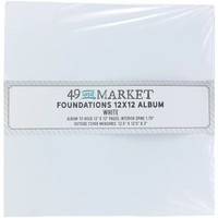 49 & Market Foundations Essential 12 x 12 Album - Kraft (w/pages)