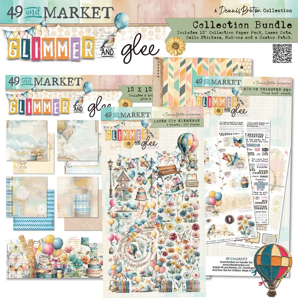 49 & Market Glimmer and Glee Collection Bundle w/Patch